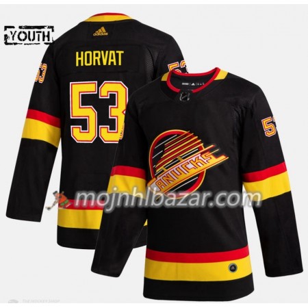 Dresovi Vancouver Canucks Bo Horvat 53 Flying Skate Adidas 2019-2020 Crna Authentic - Dječji